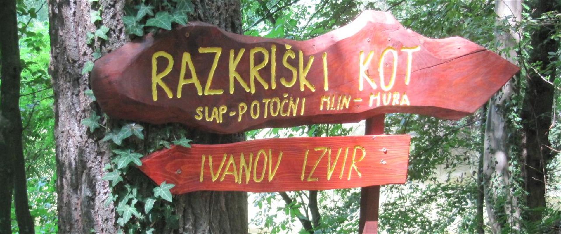 Razkriški kot